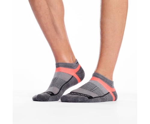 Tenis Saucony Inferno Merino Wool Blend Low Cut 3-Pack Sock Hombre Calcetines Accesorios Gris Assorted México MX-687-MZ